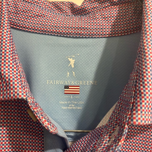 Fairway & Greene Men’s Polo Shirt Large - Picture 3 of 5